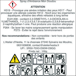 Spray dAmbiance Mon Doudou