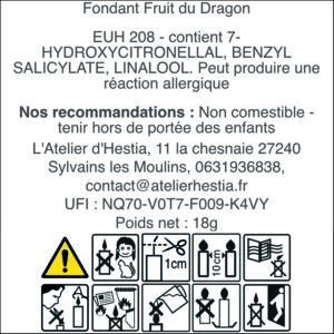 Fondant Fruit du Dragon
