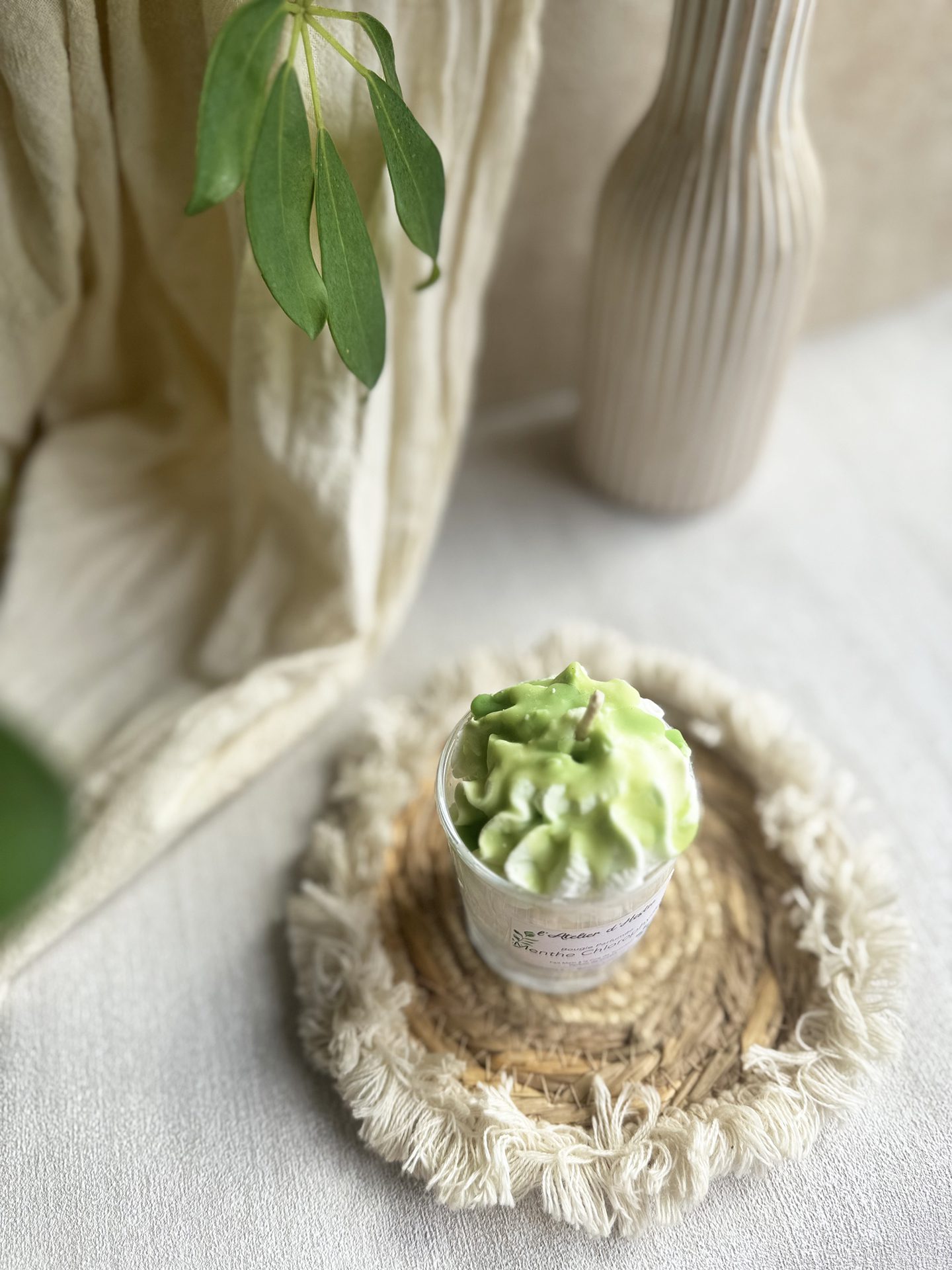 Bougie Menthe Chlorophylle – Image 2