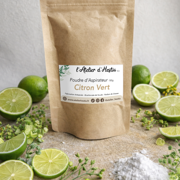 Poudre d'Aspirateur Citron Vert