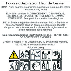 Poudre dAspirateur Fleur de Cerisier