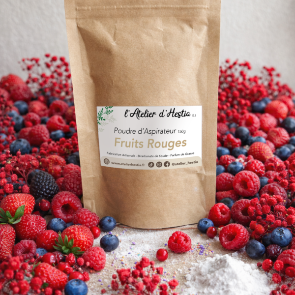 Poudre d'Aspirateur Fruits Rouges