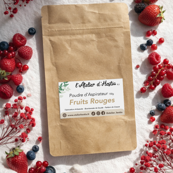 Poudre d'Aspirateur Fruits Rouges2