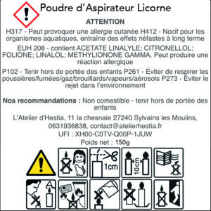 Poudre dAspirateur Licorne