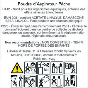 Poudre dAspirateur Peche