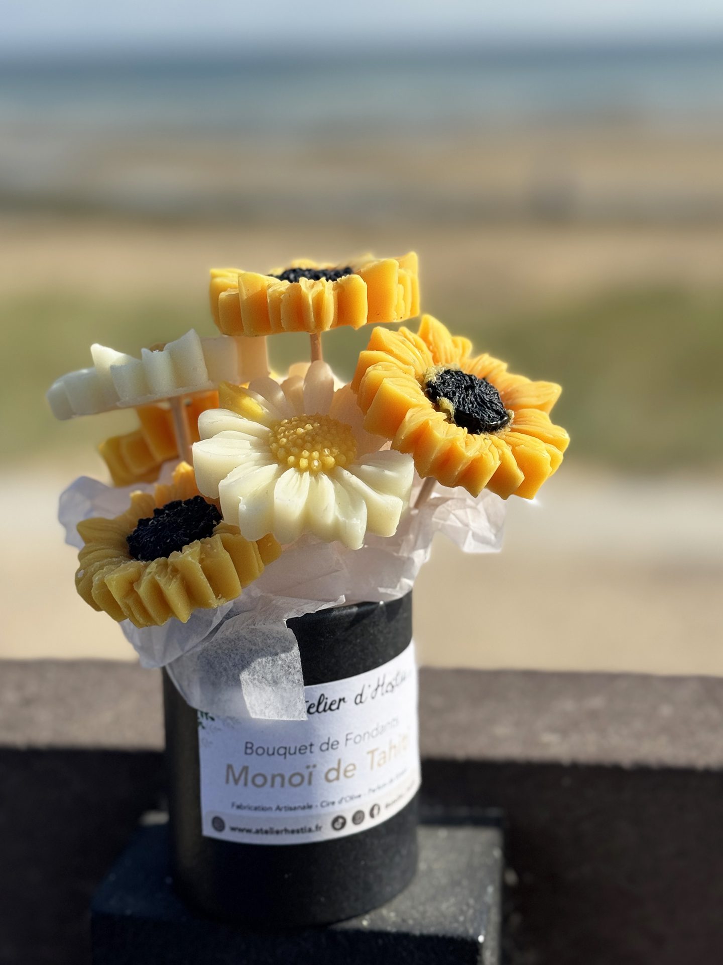 Composition Florale De Fondants Monoï de Tahiti