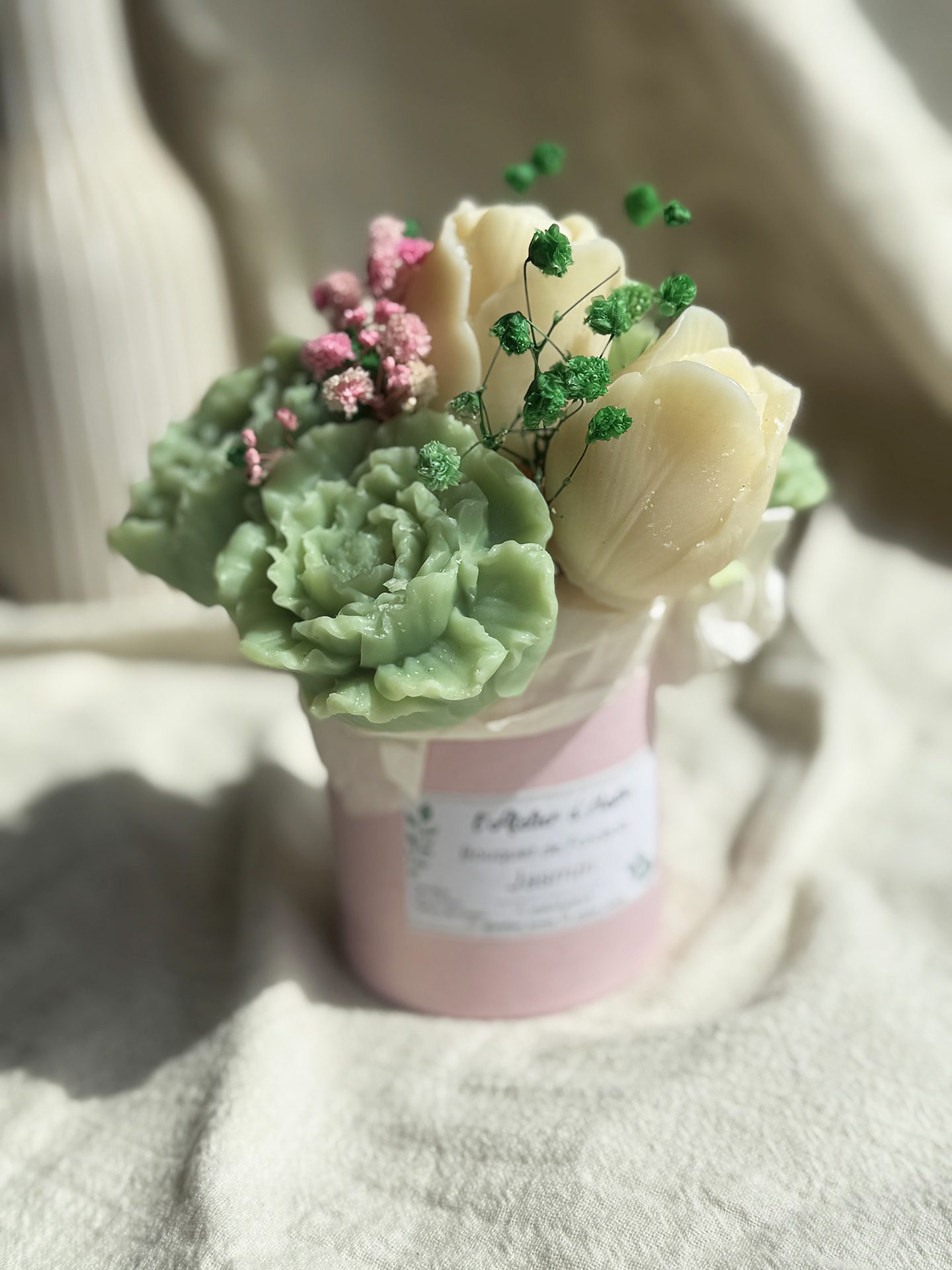 Composition Florale De Fondants Jasmin