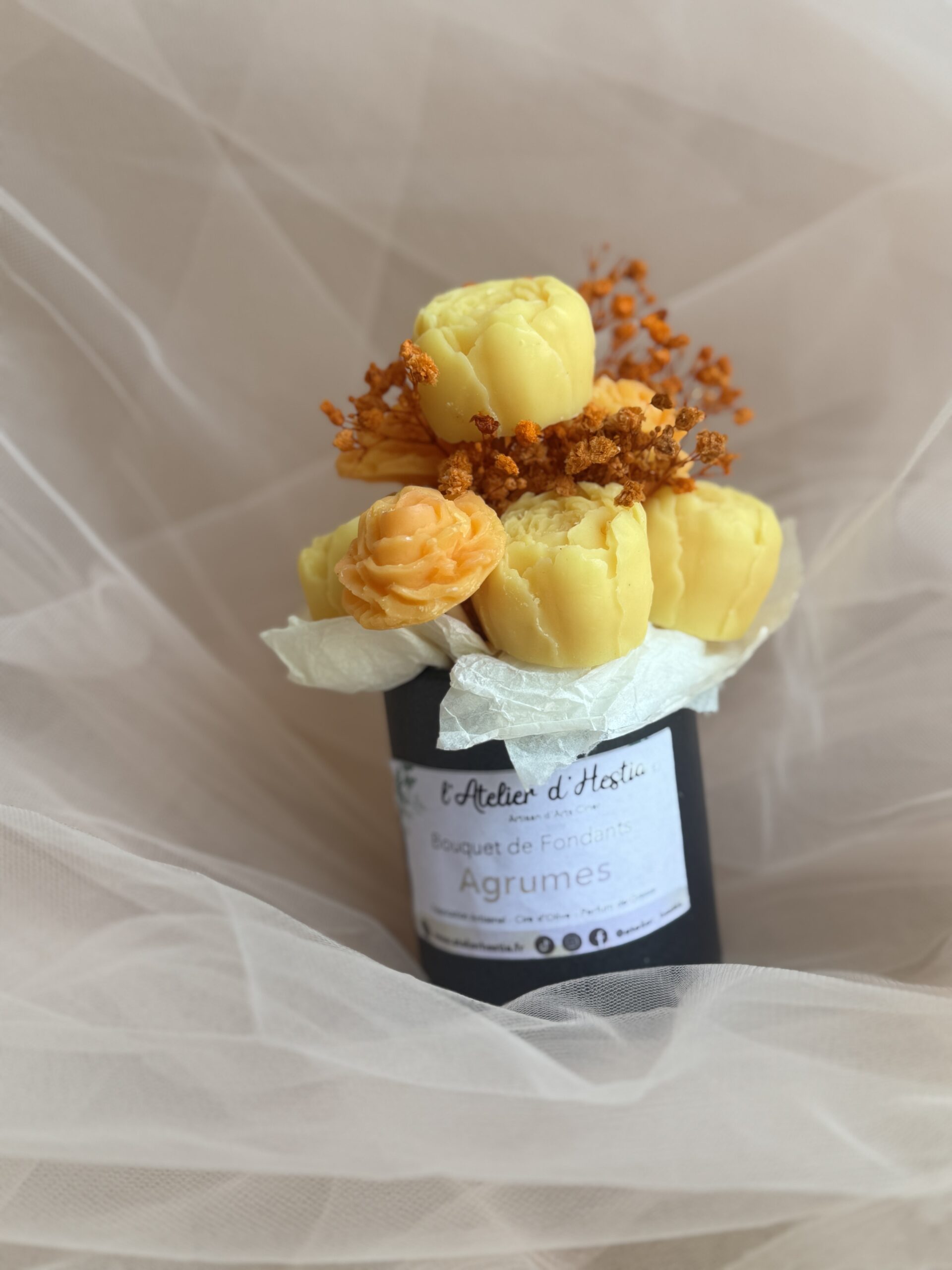 Composition Florale De Fondants Agrumes