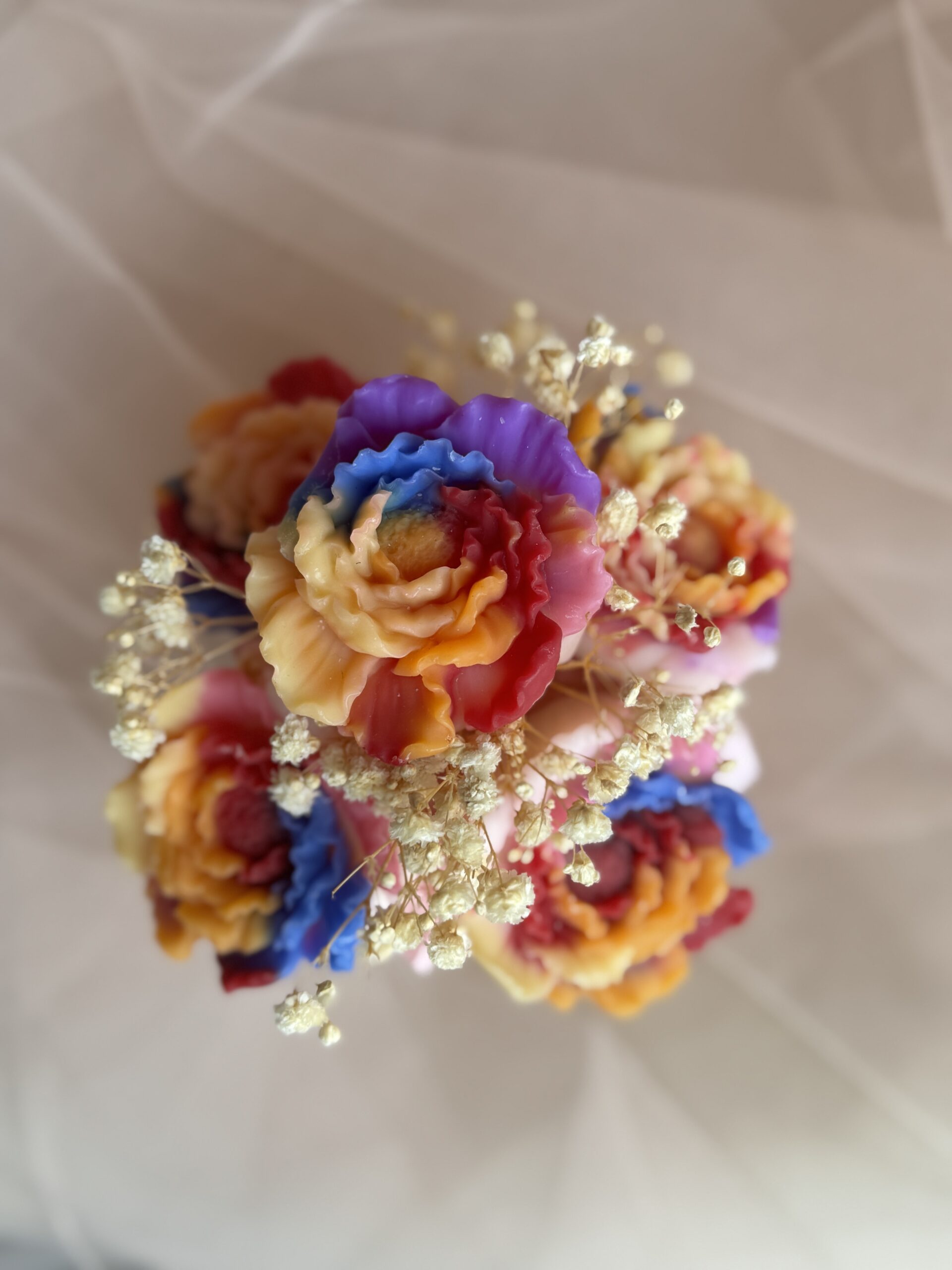 Composition Florale De Fondants Licorne – Image 2