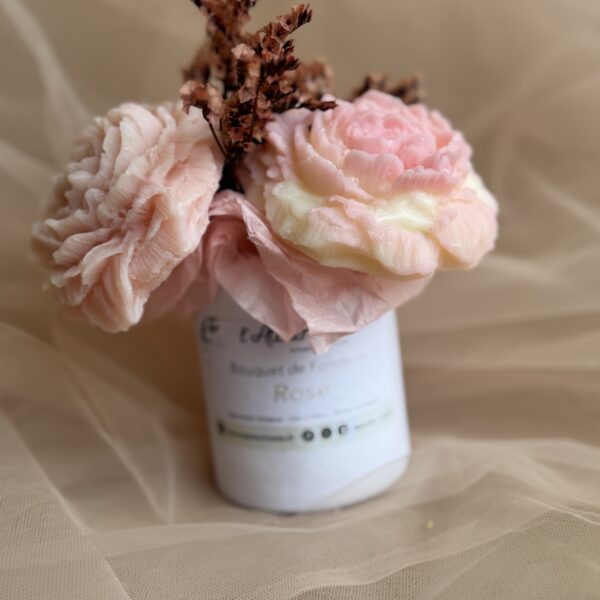 Composition Florale De Fondants Rose
