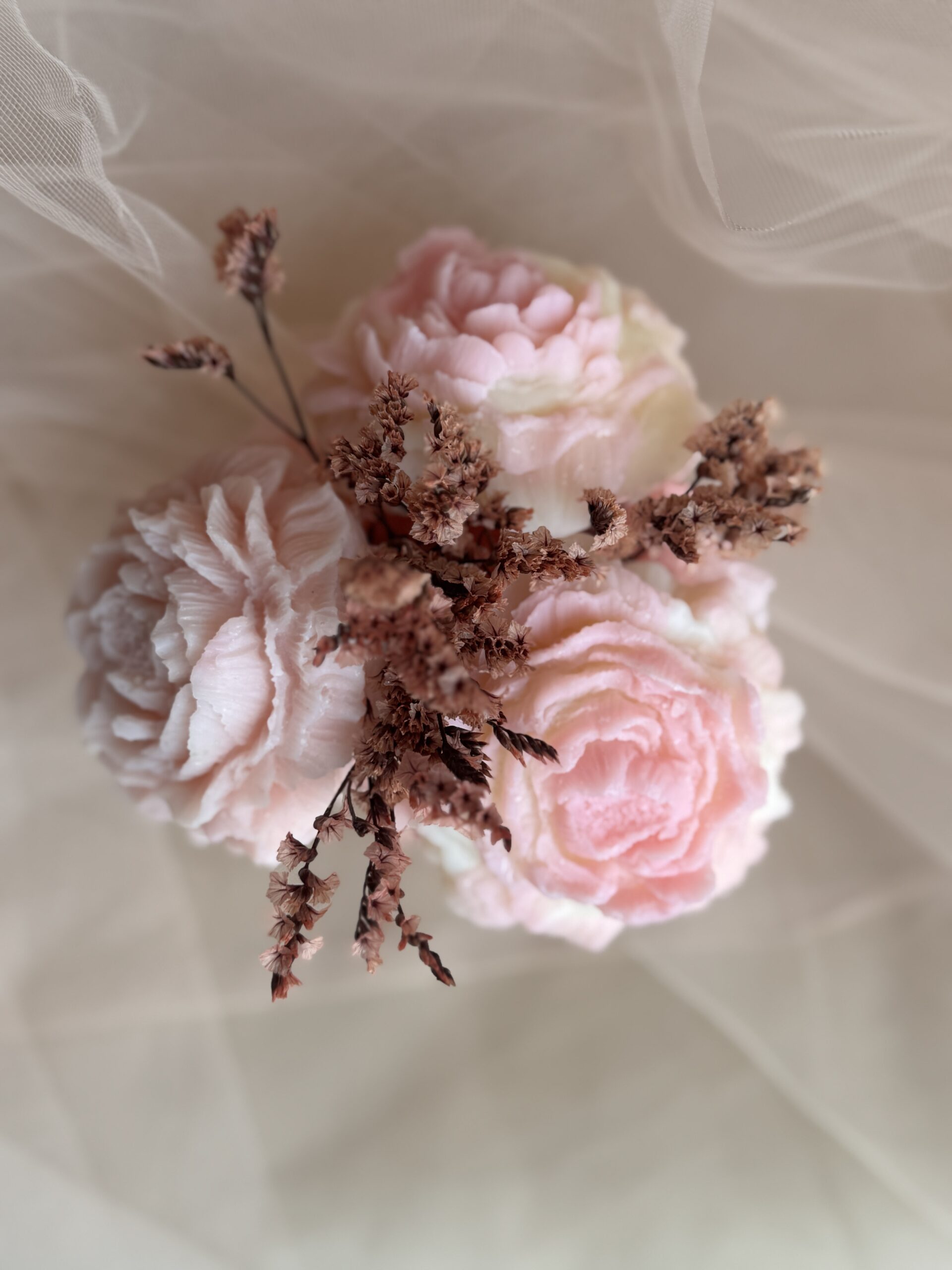 Composition Florale De Fondants Rose – Image 2