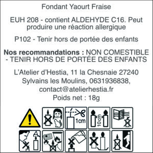 Fondant Yaourt Fraise
